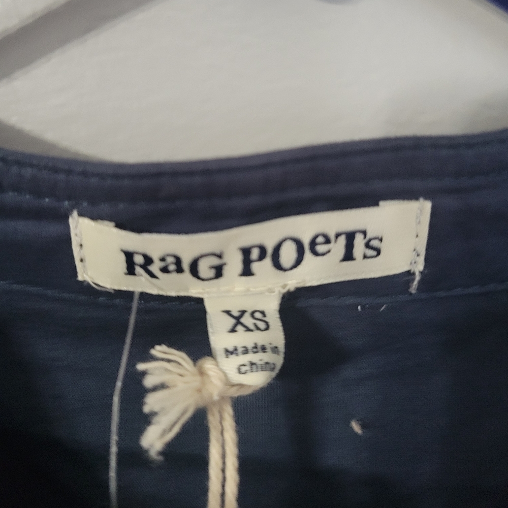 Womens Rag Poets blouse - Picture 3 of 5